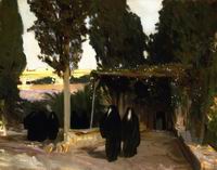 (image for) Handmade oil painting Copy paintings of famous artists John Singer Sargenti's art Arab Women Jerusale